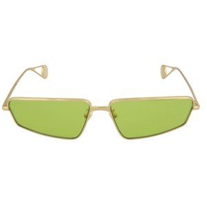 Gucci Cat-Eye Green Lense Sunglasses